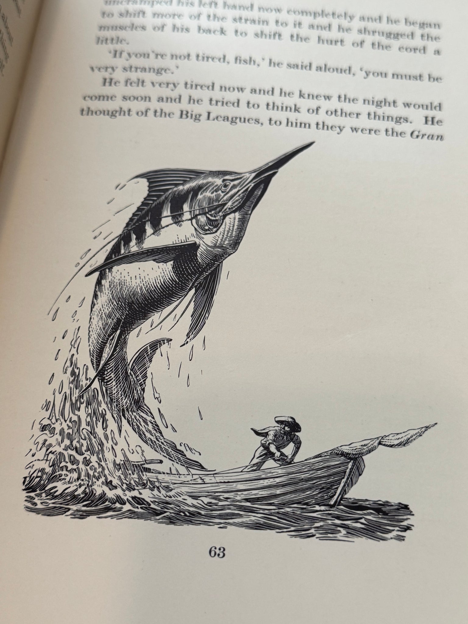 The Old Man and the Sea (1953 First Illustrated Edition)