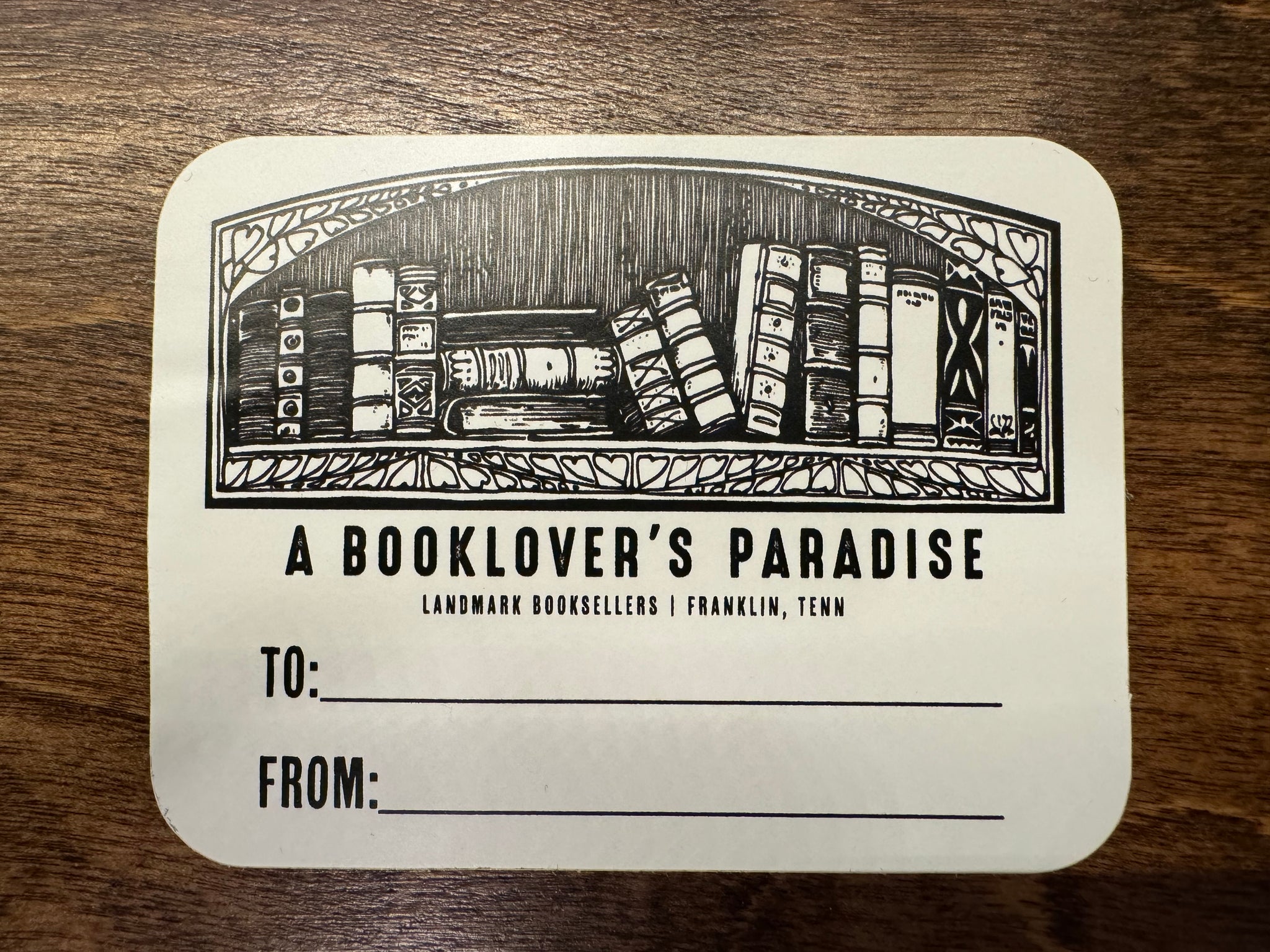 Landmark Booksellers Sticker