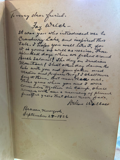 The Way to Burning Mountain - Inscribed by Author