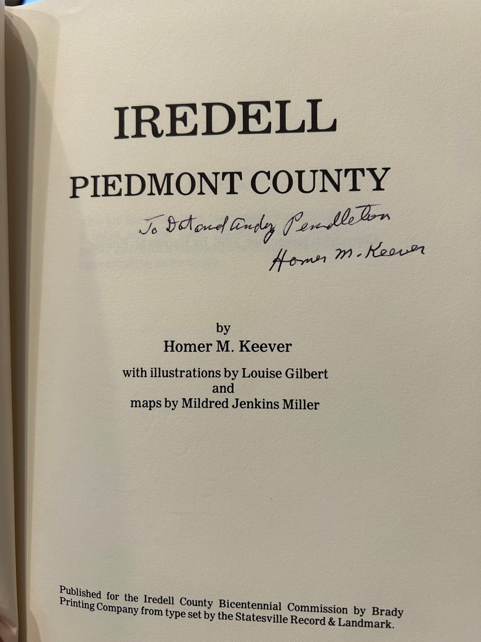Iredell-Piedmont County