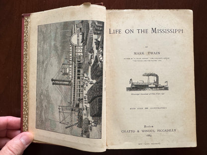 Life on the Mississippi (1883 First Edition U.K.) - Mark Twain