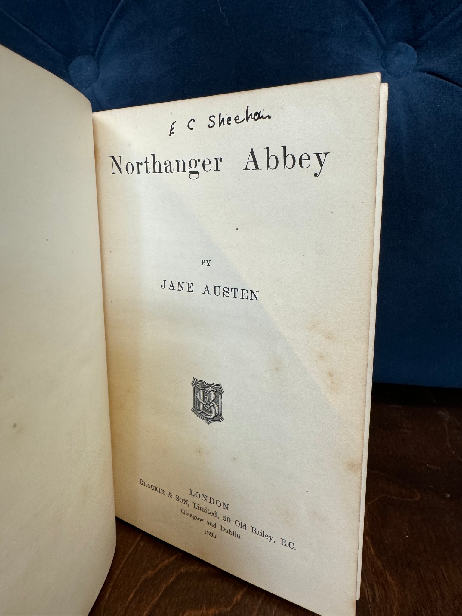 Northanger Abbey - 1895 Blackie & Son