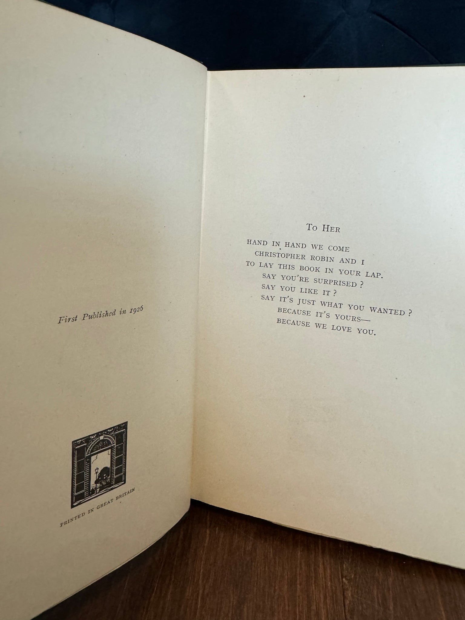 Winnie-the-Pooh (1926 First Edition)