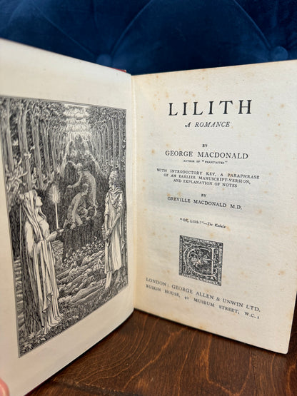 Lilith by George MacDonald - 1924 Lilith Centenary Edition
