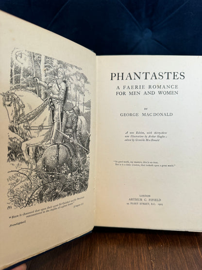 Phantastes - 1905 Edition Illustrated by Arthur Hughes