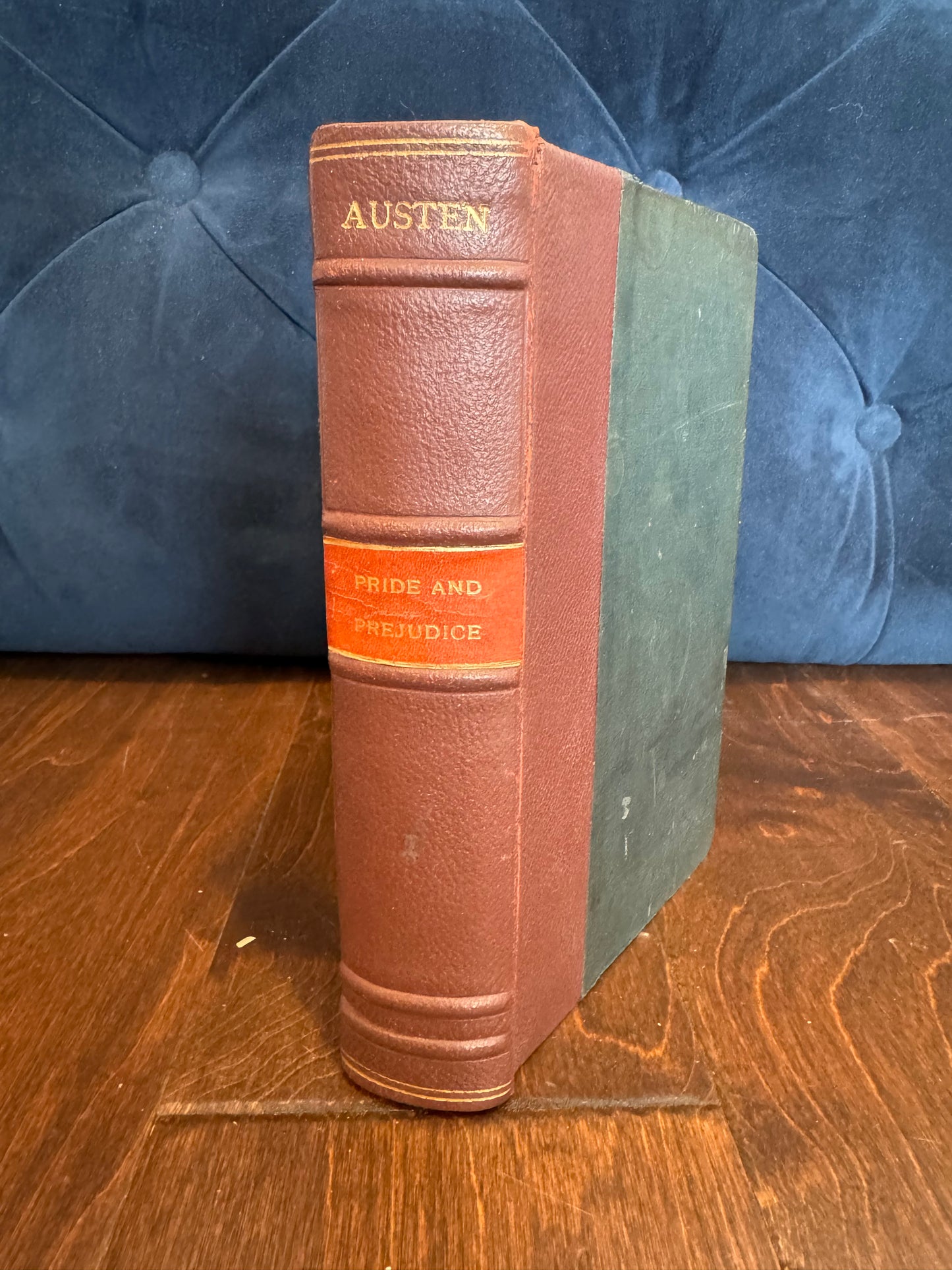 Pride & Prejudice - 1894 First UK Edition - Re-spined Peacock Edition