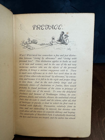 Pride & Prejudice - 1894 First UK Edition - Re-spined Peacock Edition