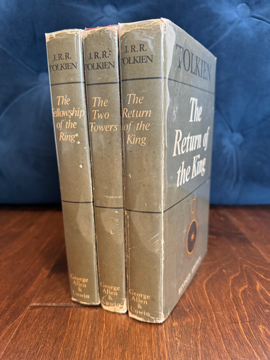 Lord of the Rings Trilogy - 1971 Second Edition / 6th Impression Uniform Set with Dust Jackets
