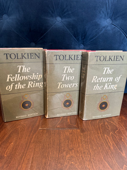 Lord of the Rings Trilogy - 1971 Second Edition / 6th Impression Uniform Set with Dust Jackets