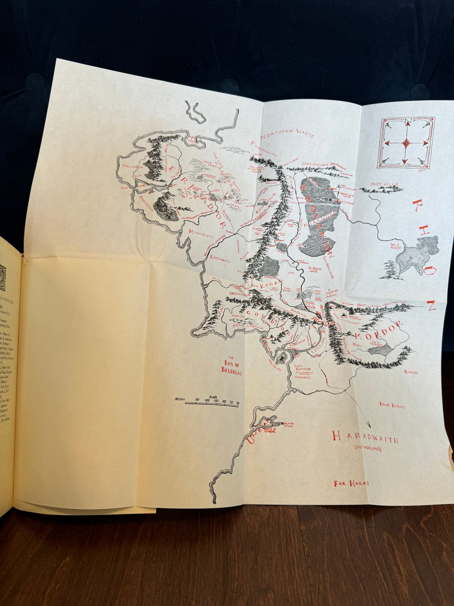 Lord of the Rings Trilogy - 1971 Second Edition / 6th Impression Uniform Set with Dust Jackets