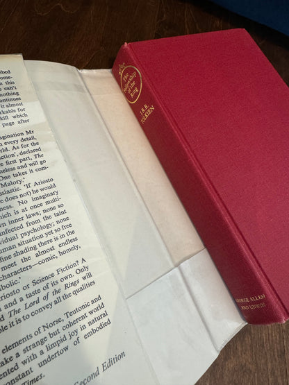 Lord of the Rings Trilogy - 1971 Second Edition / 6th Impression Uniform Set with Dust Jackets