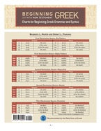 Beginning Greek with New Testament (Chart)