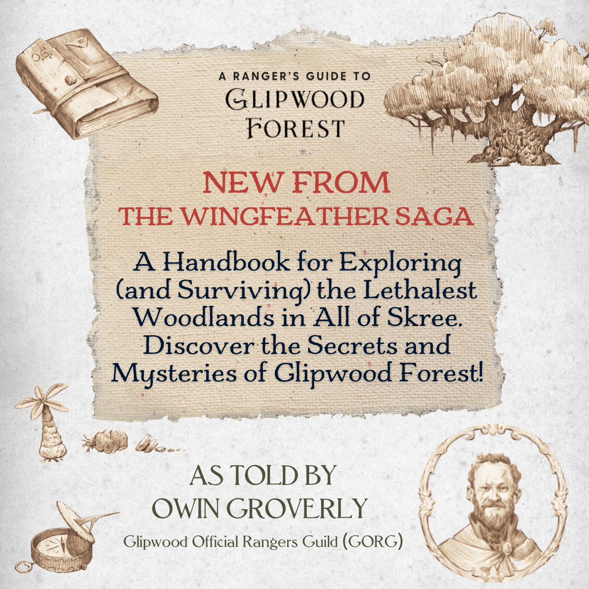 A Ranger's Guide to Glipwood Forest (The Wingfeather Saga) by Andrew Peterson
