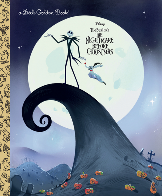Tim Burton's The Nightmare Before Christmas (Disney) (Little Golden Book) by Lauren Clauss, Jeannette Arroyo