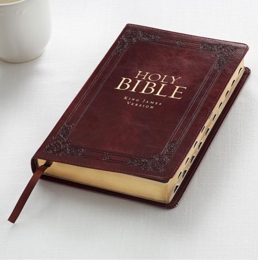 KJV Standard Size Thumb Index Edition: Burgundy