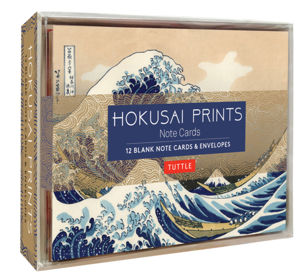 Hokusai Prints Note Cards: 12 Blank Note Cards & Envelopes