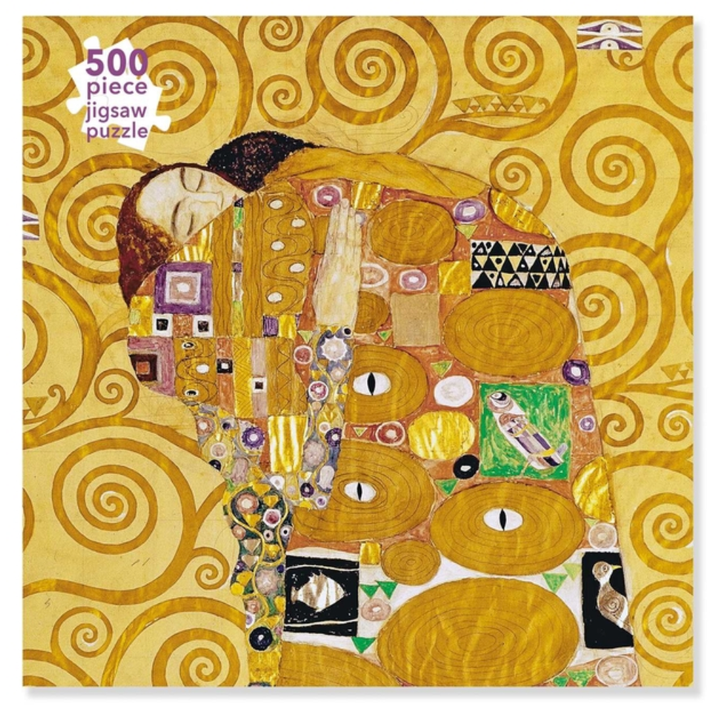 Adult Jigsaw Puzzle Gustav Klimt: Fulfilment (500 Pieces)