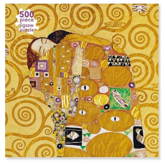 Adult Jigsaw Puzzle Gustav Klimt: Fulfilment (500 Pieces)
