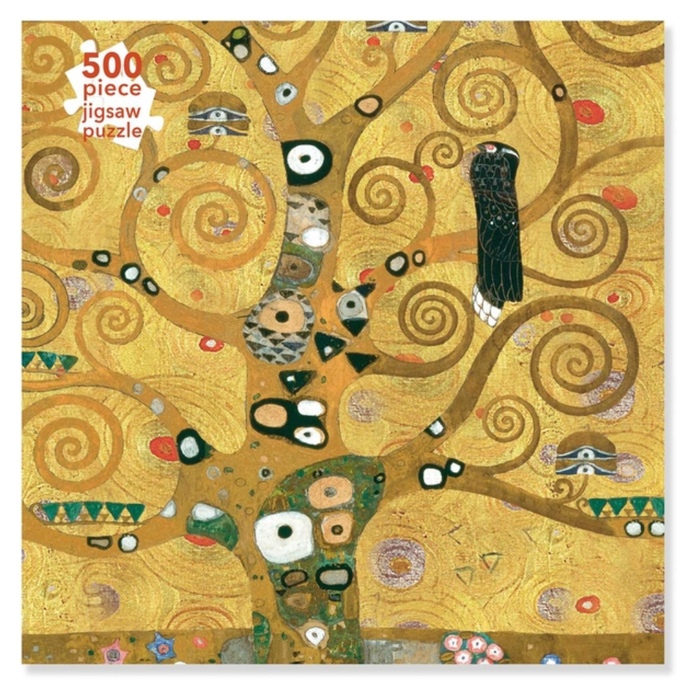 Adult Jigsaw Puzzle Gustav Klimt: The Tree of Life (500 Pieces)