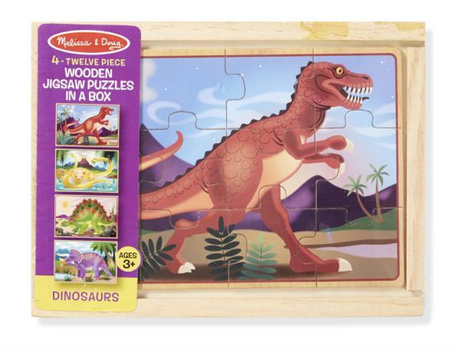 Dinosaurs Puzzles in a Box