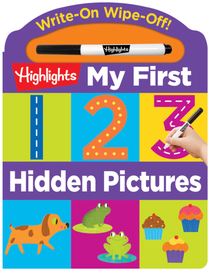 Write-On Wipe-Off My First 123 Hidden Pictures