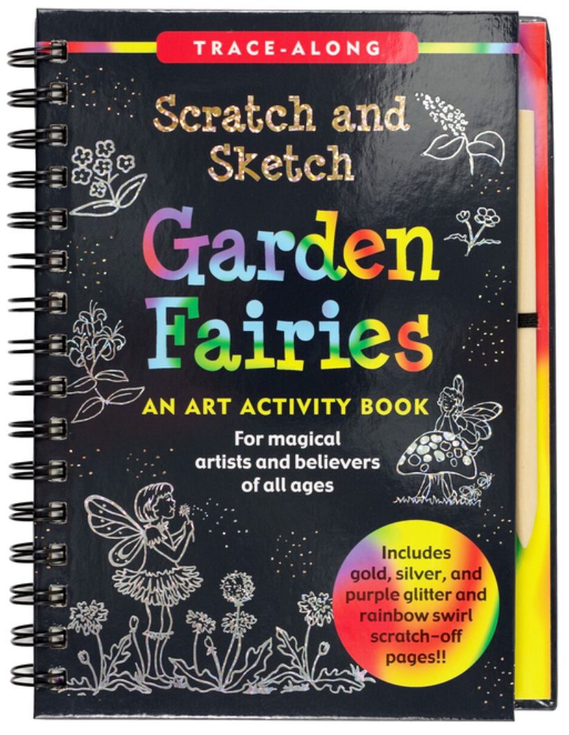Scratch & Sketch Garden Fairies
