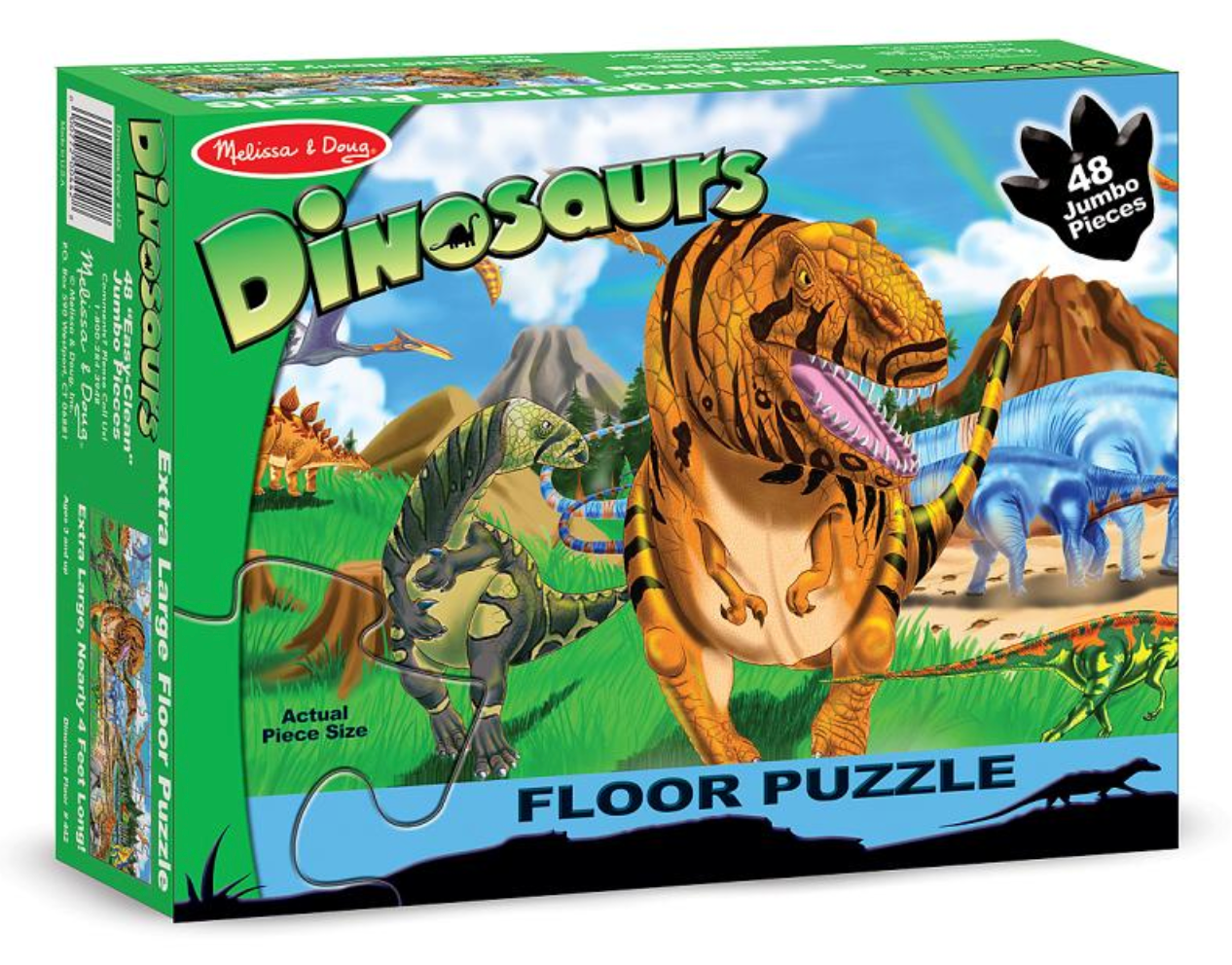Melissa & Doug Land of Dinosaurs Puzzle