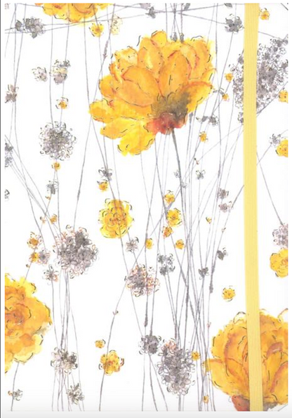 Yellow Flowers Journal (Diary, Notebook) by Peter Pauper Press