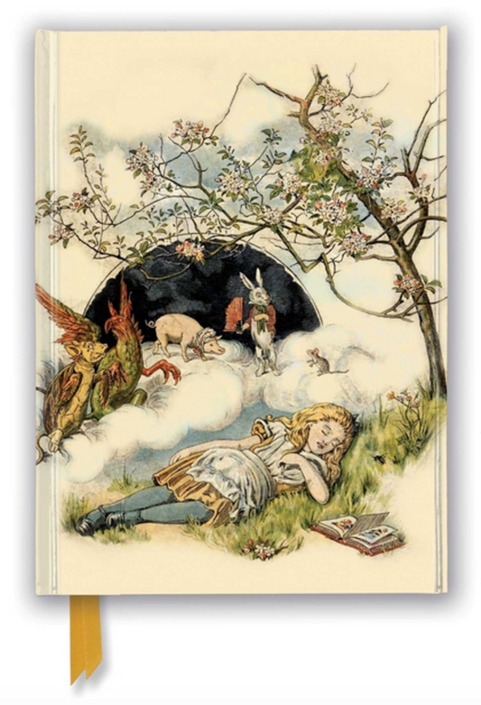 British Library: Alice Asleep, from Alice's Adventures in Wonderland (Foiled Journal)