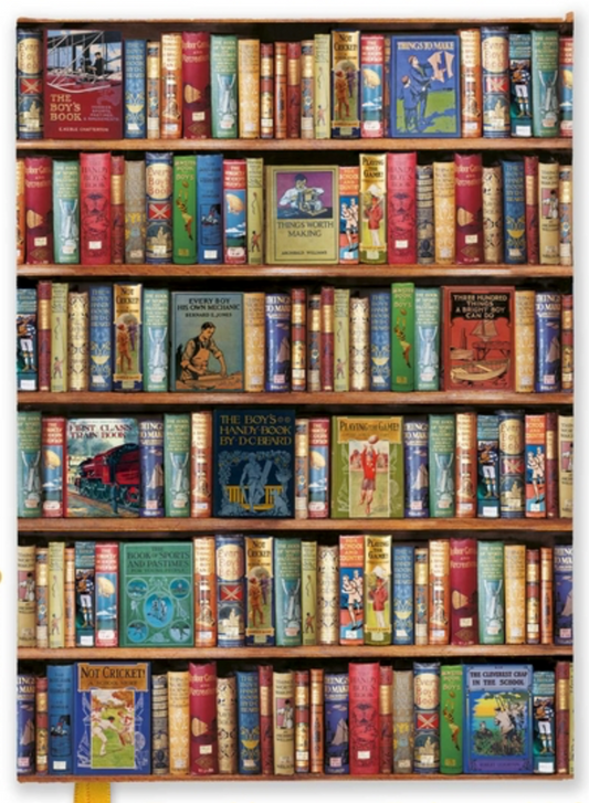 Bodleian Libraries: Hobbies & Pastimes Bookshelves (Foiled Quarto Journal)