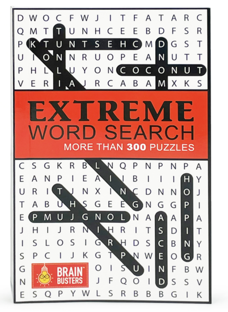 Extreme Word Search: With 300 Puzzles (Brain Busters)