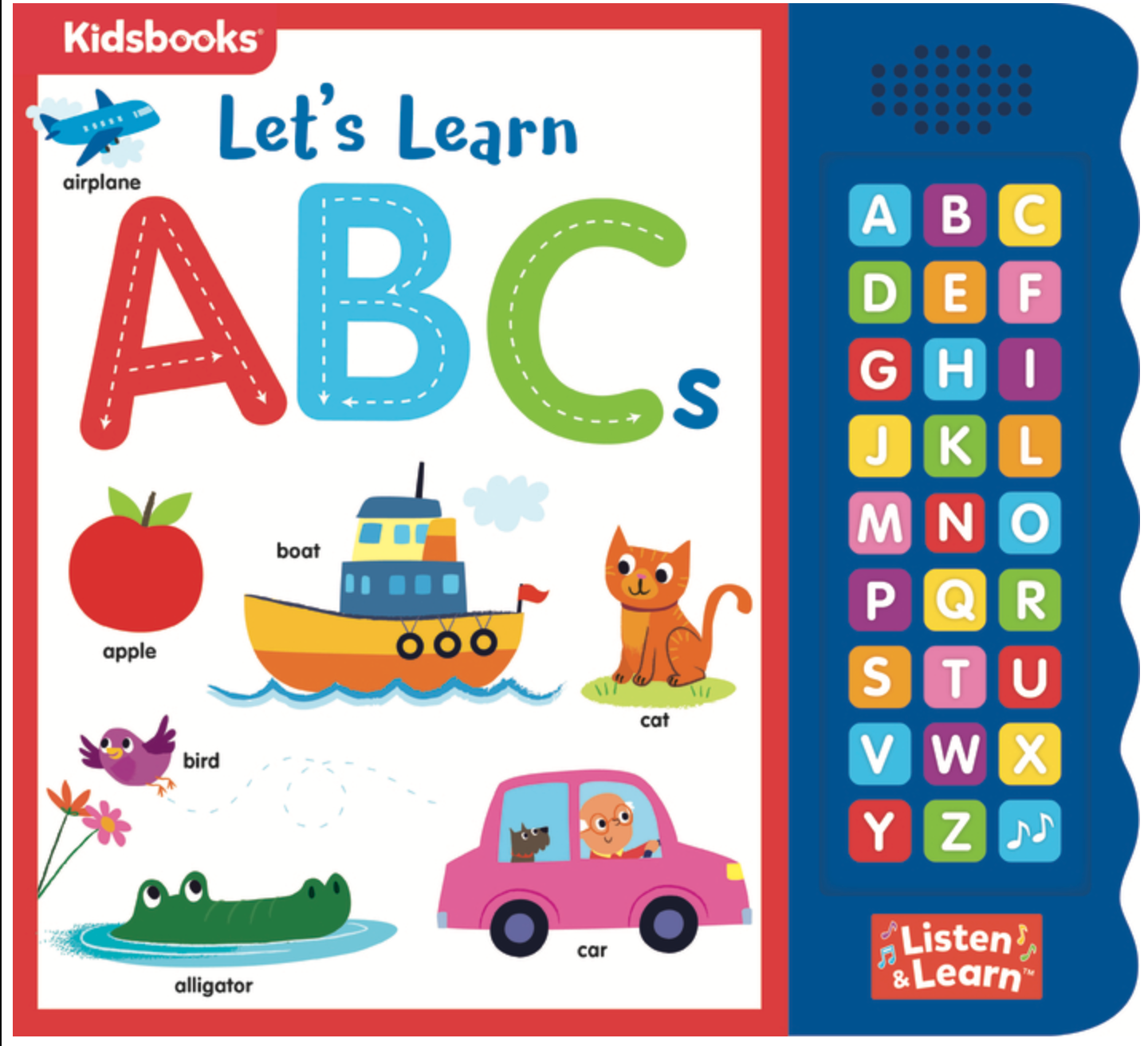 27-Button Sound Book Let's Learn ABCs