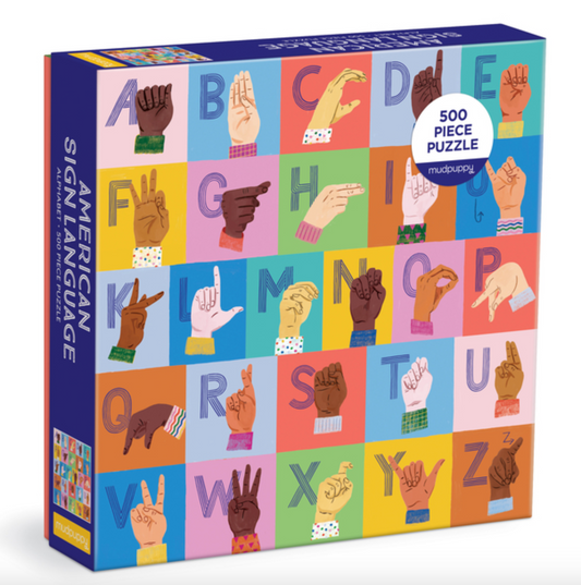 American sign language puzzle