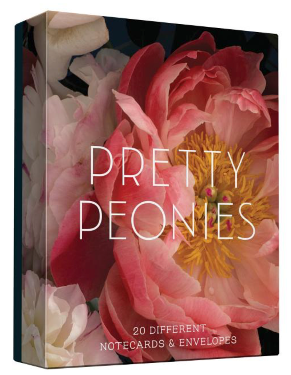 Pretty Peonies: 20 Different Notecards and Envelopes