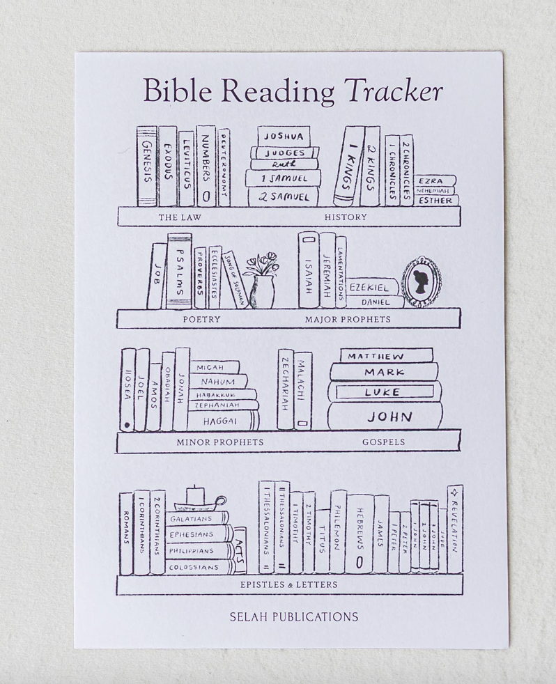 Bible Reading Tracker Sticker