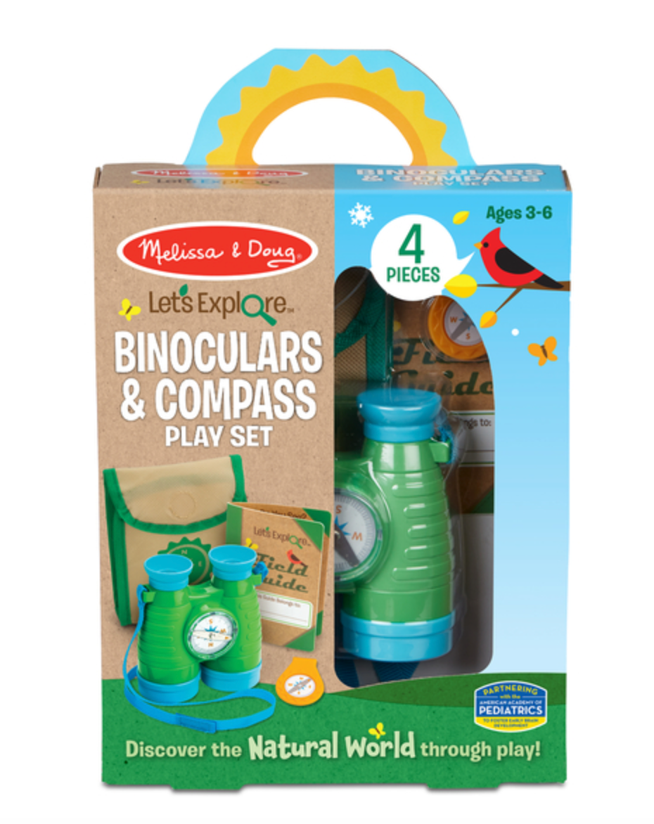 Let's Explore Binoculars & Compass Play Set