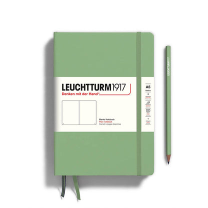 Notebooks - Medium (A5): Black / Hardcover / Plain
