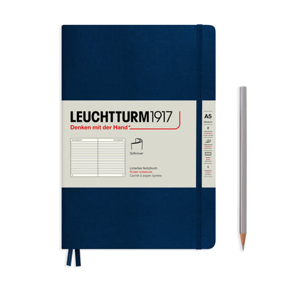 Notebooks - Medium (A5): Dotted / Hardcover / Rising Sun