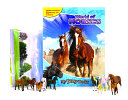 Phidal World of Horses My Busy Books - Storybook, 10 figurines, playmat by Phidal Publishing Inc.