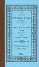 The American Spelling Book