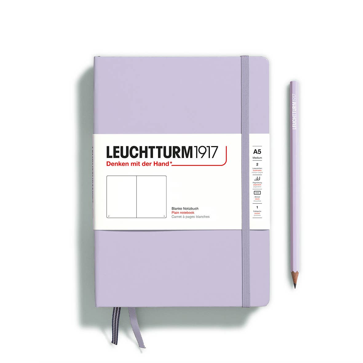 Notebooks - Medium (A5): Dotted / Hardcover / Rising Sun