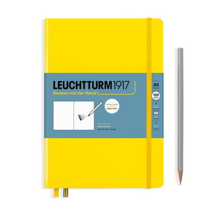 Sketchbooks - 150g/m² Paper Plain: Black / Medium Landscape