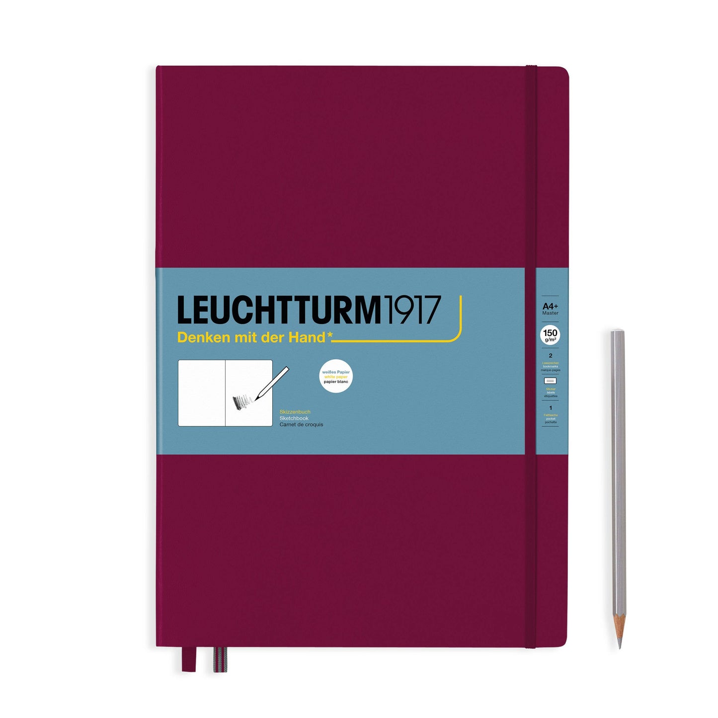 Sketchbooks - 150g/m² Paper Plain: Black / Medium Landscape
