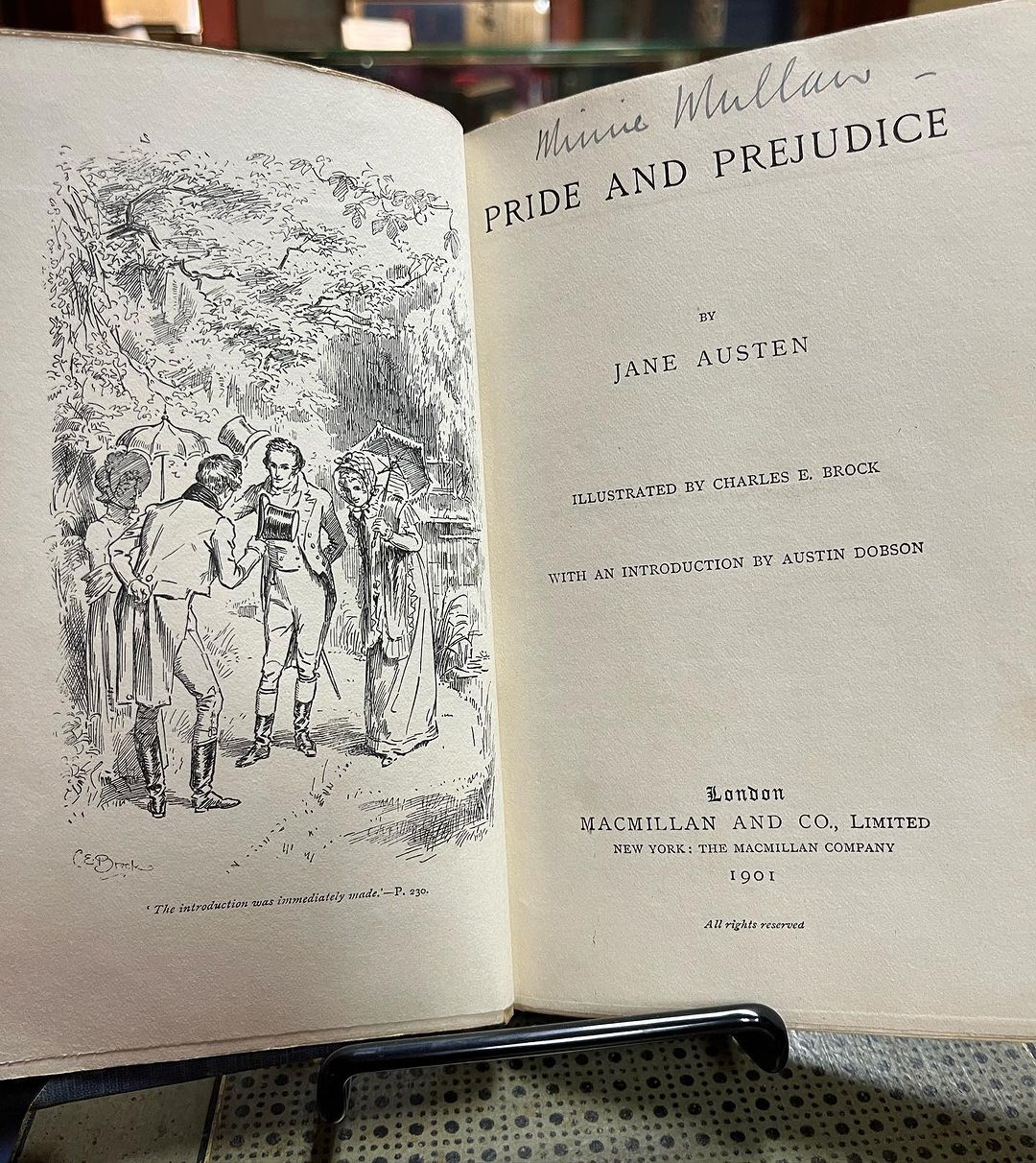 Pride and Prejudice - 1901 Edition - Illustrated by Charles E. Brock