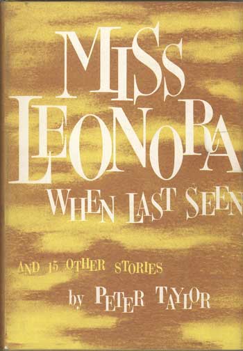 Miss Leonora When Last Seen - Signed First Edition
