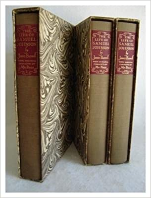 The Life of Samuel Johnson with Marginal Notes by Mrs. Piozzi; Three Volume Set