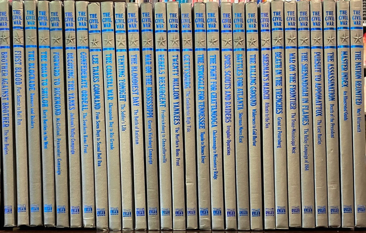 The Civil War: Time Life collection (28 volumes)