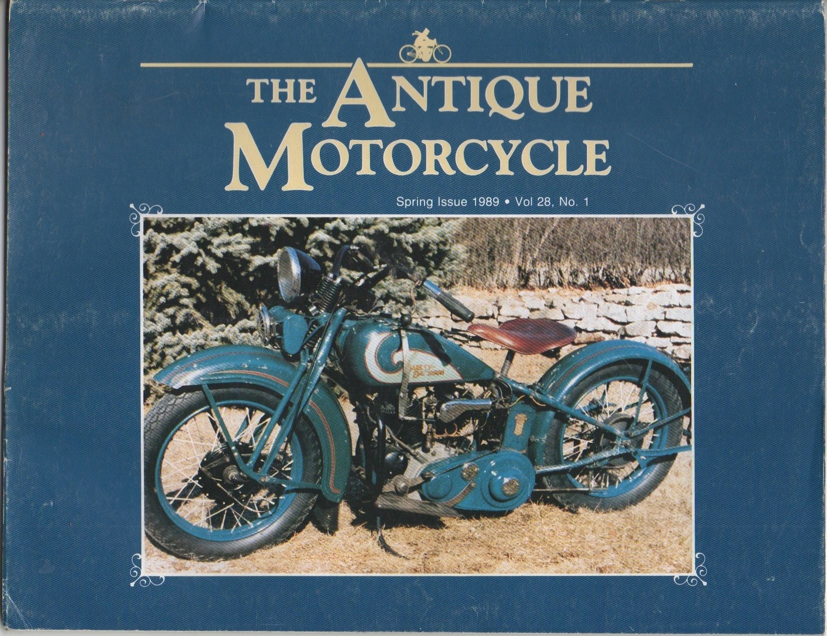 The Antique Motorcycle Magazine - Spring Issue 1989, Vol.28, No.1