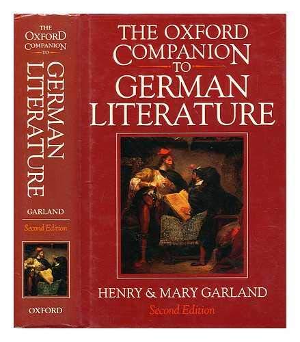 The Oxford Companion to German Literature