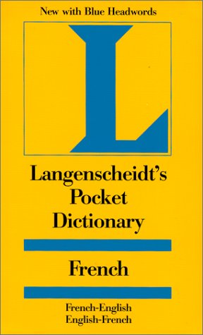 Langenscheidt's Pocket Dictionary - French